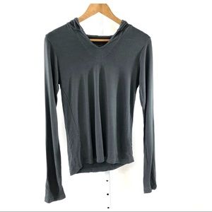 GGO Organic Clothiers Gray Hooded Sweatshirt